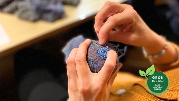 Visible mending strik